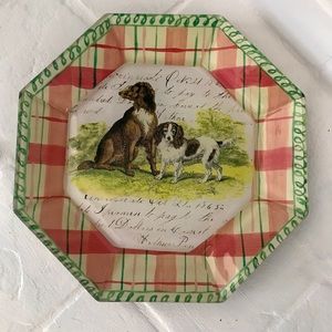 John Derian 1990s decoupage plate